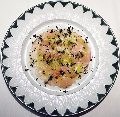 Carpaccio Seriole