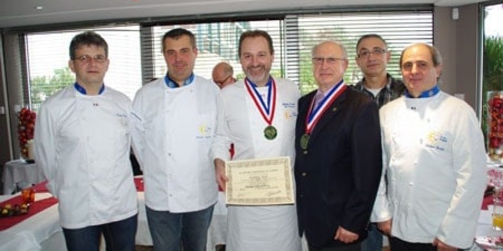 Le 27 décembre 2012 , intronisation de Philippe Gaudou à l’Académie Culinaire