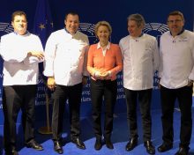 Les chefs Euro-Toques France à la rencontre des Parlementaires européens
