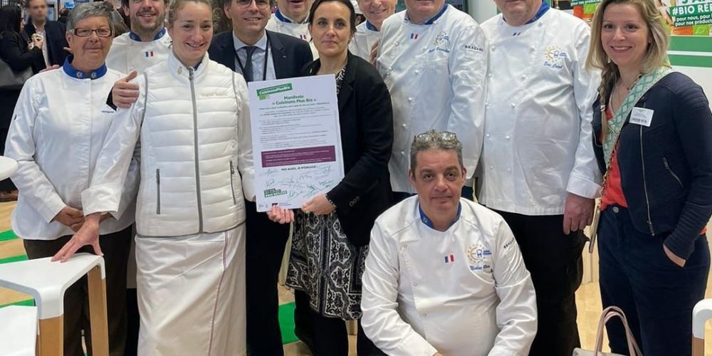 Euro-Toques est fière de signer le Manifeste « Cuisinons Plus Bio » lancé par l’Agence BIO !