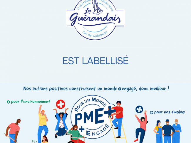 Le Guérandais est labellisé PME+