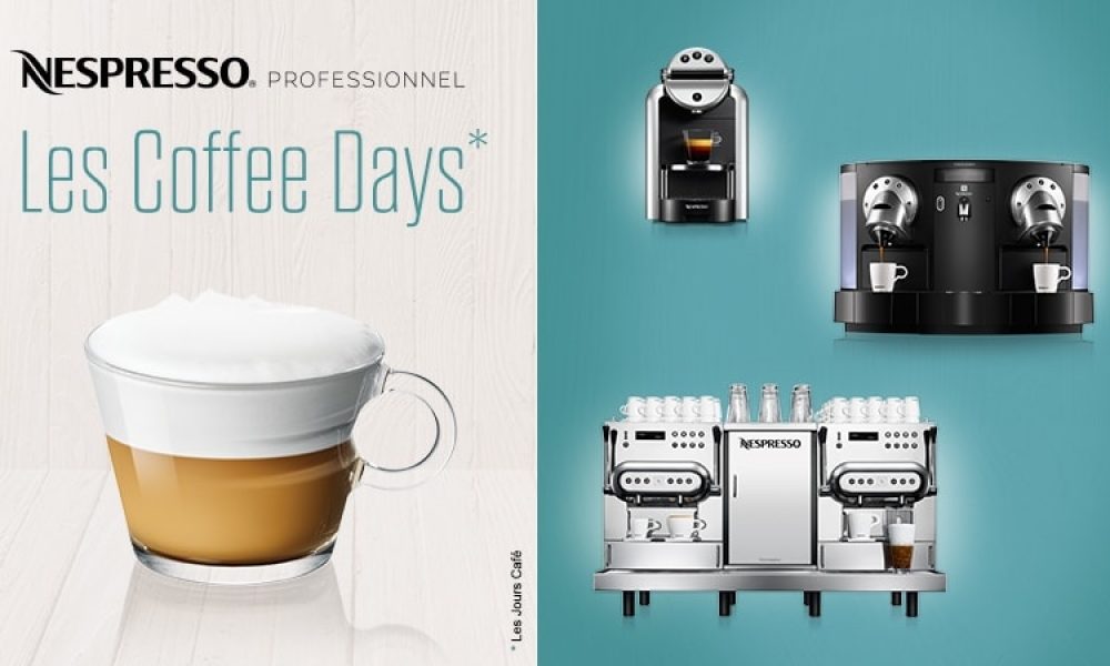 Nespresso BtoB Banniere Coffee days 800x450px