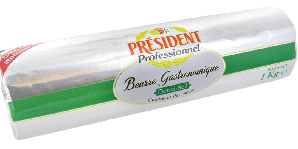 La Gamme de Beurre, Président Professionnel au service de l’art culinaire