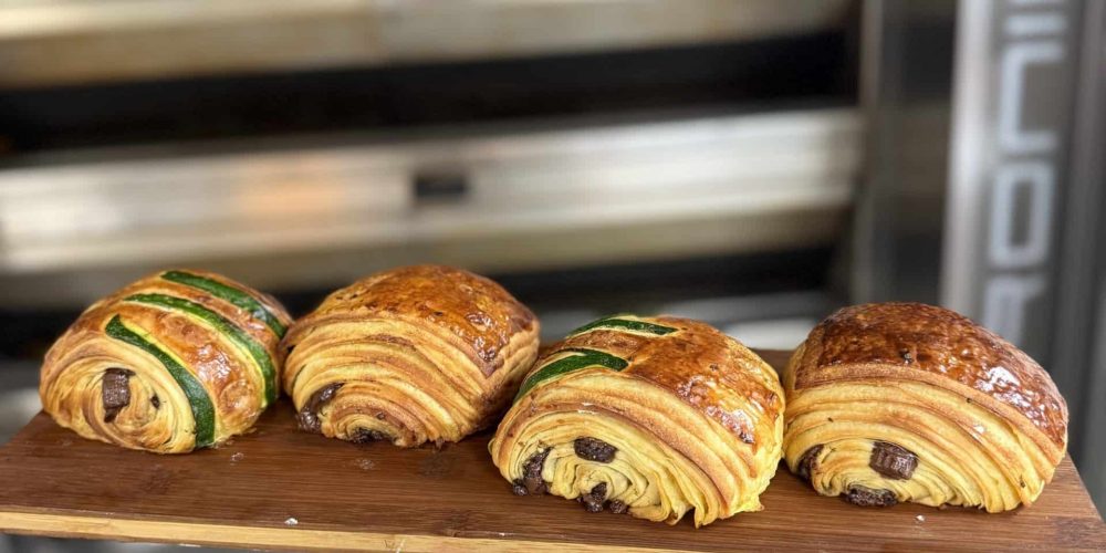 Chocolatines aux courgettes et vanille