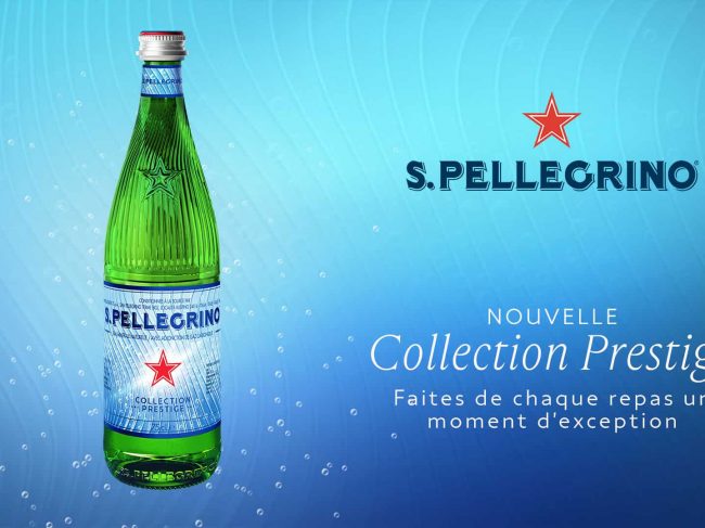 Faites de chaque repas un moment d’exception avec la nouvelle Collection Prestige S.Pellegrino®