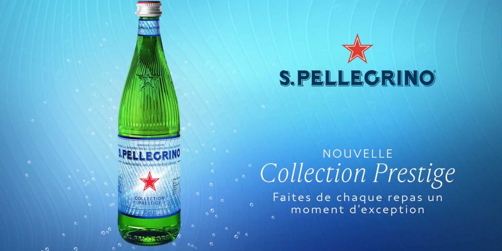 Faites de chaque repas un moment d’exception avec la nouvelle Collection Prestige S.Pellegrino®