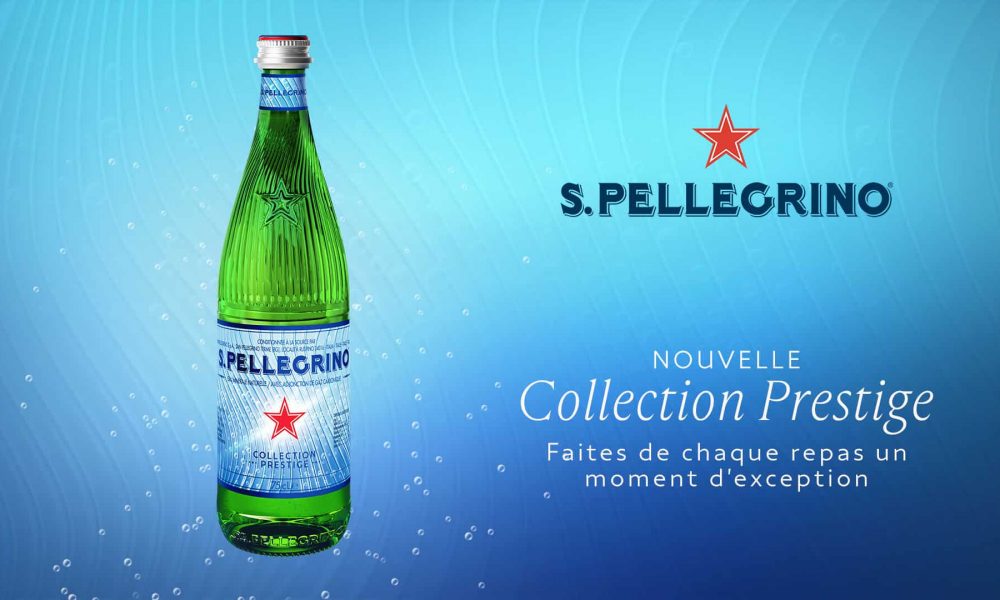 Faites de chaque repas un moment d’exception avec la nouvelle Collection Prestige S.Pellegrino®