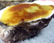 Huîtres au sabayon de Gewurztraminer