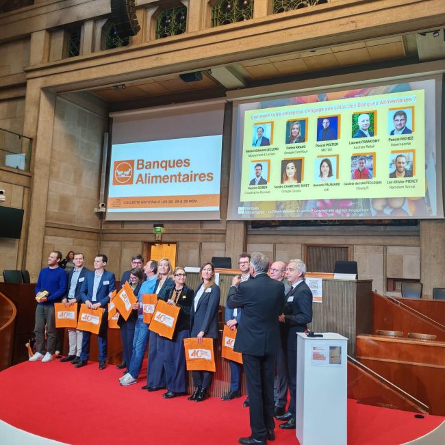 Les Halles Metro toujours engagées aux côtés des banques alimentaires