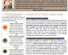 Veille européenne – 1er trimestre 2014