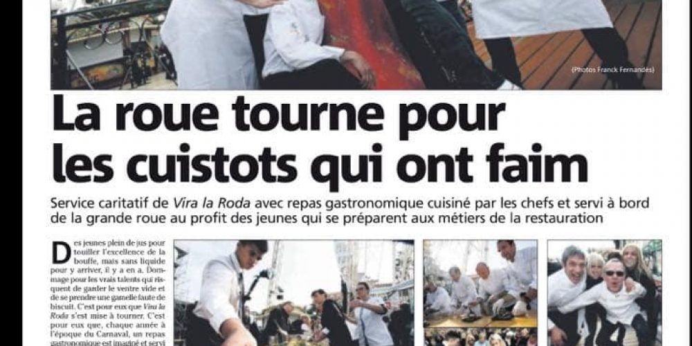 La Roue tourne à Nice avec Les Toques Brûlées et Euro-Toques