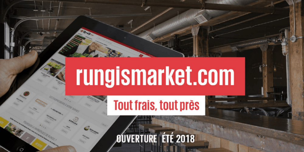 Nouveau, Rungis existe aussi en ligne !!