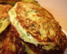 Blinis de courgettes