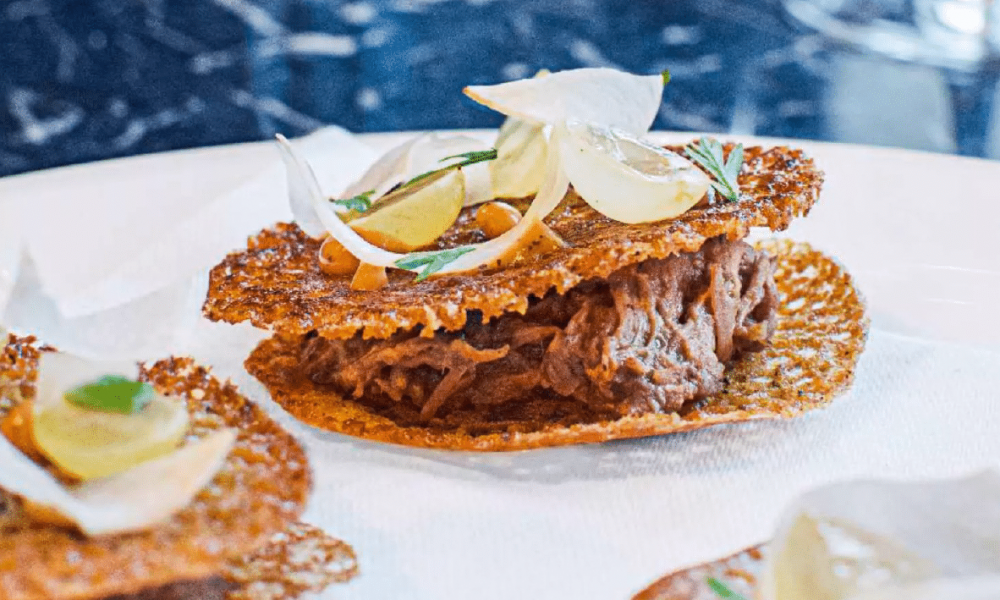 Fondant de chevreuil, croustillant sarrasin