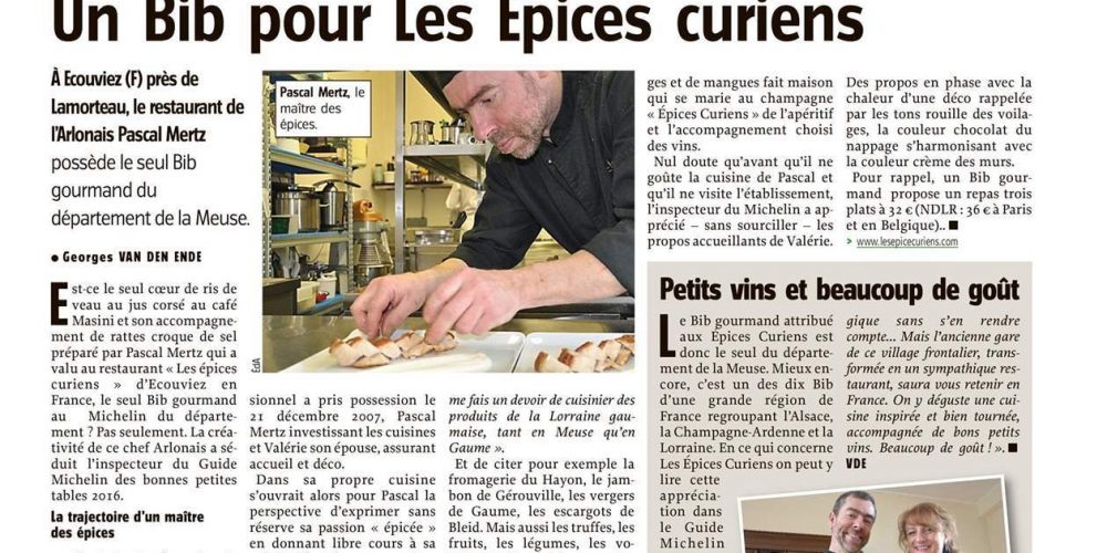 Un bip pour les Épices curiens