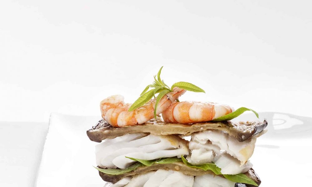 MILLE FEUILLES AUBERGINES