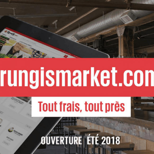 Nouveau, Rungis existe aussi en ligne !!