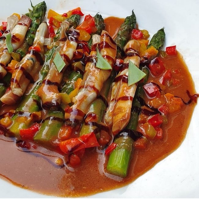 Couteaux bretons à la basquaise