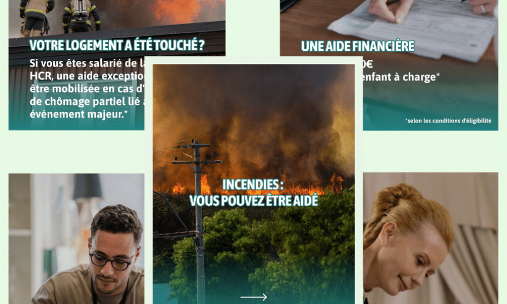 HCR Bien-être à vos côtés face aux incendies et conditions climatiques