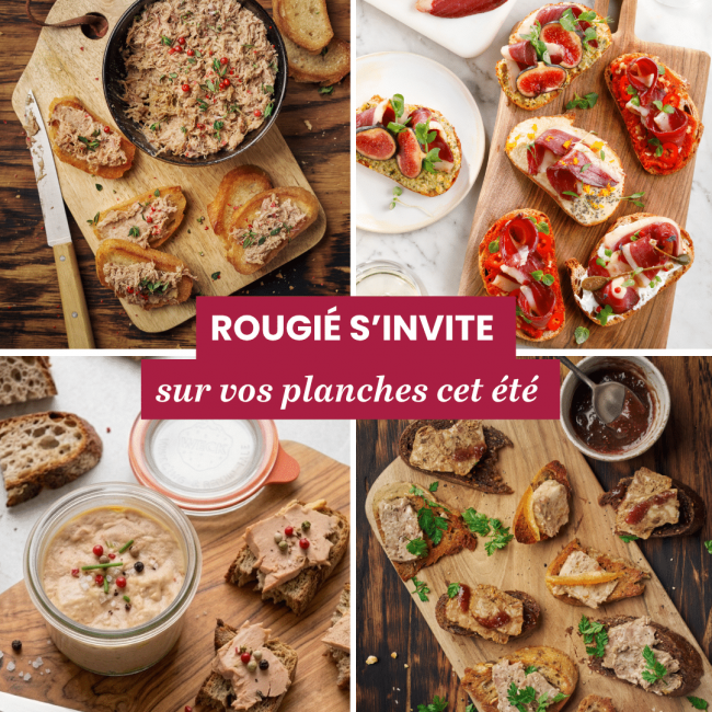 Misez sur la gourmandise pour vos planches apéritives avec la Maison Rougié
