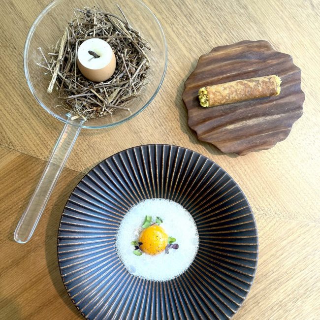 Duo d&rsquo;oeufs et champignons en 3 étapes