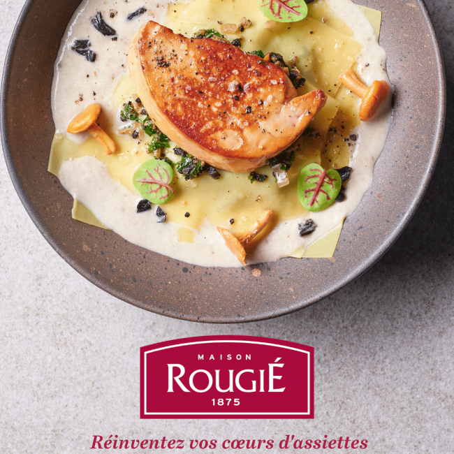 Maîtrisez la cuisson et le coût portion avec les escalopes 40/60 gr Rougié