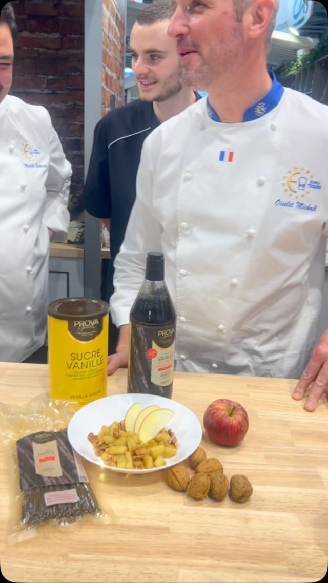 ⛳️Le challenge du jour des chefs @meidhi_belkessa et @oiseletmickael_ , préparer un dessert en 10min avec de la vanille @prova_gourmet 
😎Maintenant c’est à vous de  jouer !
.
#salondelagriculture #salondelagriculture2025 #vanille #chef #recette #recettemaison #recettesimple #recettehealthy #food #foodporn #produitdessaison